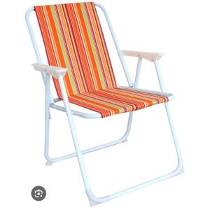 CHAISE DE CAMPING MULTICOLORE