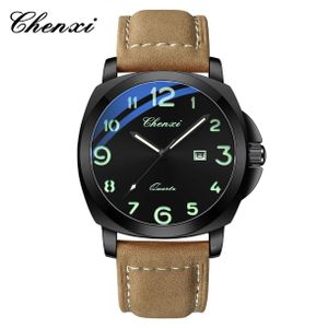 Chenxi Montre Homme , montre De Luxe à Quartz En Cuir CX8254- Montre Analogique