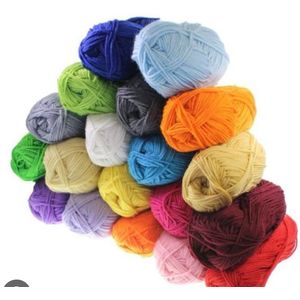 Chenille Fine Lot de 5 pelotes de laine à tricoter pour bébé - 5