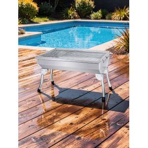 Barbecue Élégance Inox – L'Alliance du Style et de la Performance