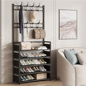 Floor Shoe Hat Rack Clothes Hanger
