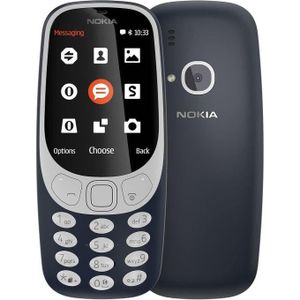 Nokia Mobile 3310 GSM 2.4'' Radio FM Dual / Double SIM Torche 1200 Mah