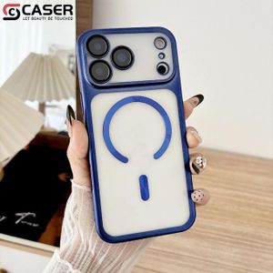 Coque Iphone 17 Pro- Transparent bleu