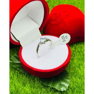 Bague De Fiançailles En Or Plaqué