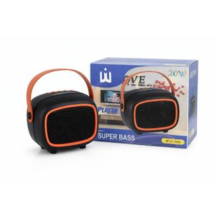 Mini Haut-Parleur Bluetooth WUF-W66 – Super Bass 20W Portable avec Poignée Design