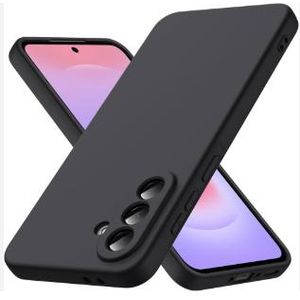 Coque En Silicone Compatible Pour Samsung Galaxy A37 5G Avec antichoc - NOIR