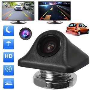 Rétroviseur à double vue (avant et arrière) avec vision nocturne supérieure, grand angle HD et design finition métal – Noir