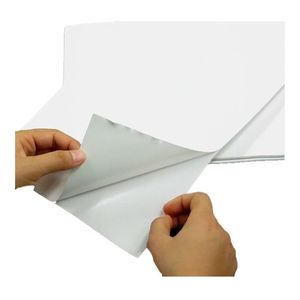 Generic 50 Feuilles A4 Autocollantes - Blanc - Prix pas cher