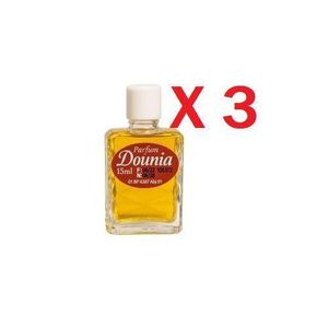 Parfum Dounia fragrance emblématique 15 ML LOT de 3 pièces