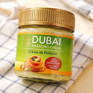 DUBAI Pistachio cream, l'original,  200g, crème de pistache Dubaï aux éclats de kunafa croustillant.