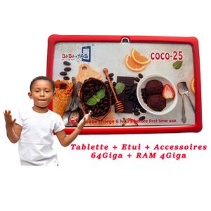 Generic BEBE TAB Bebe B77s+ Tablette Enfant Incassable 128 Go ROM/4 Go RAM  - Sim 5G - Prix pas cher