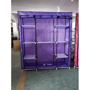 Armoire Démontable 3 Battants en Plastique Elegant GK00293 - Sodishop