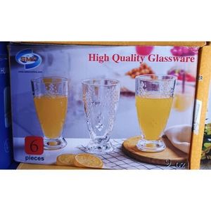 Lot De 6 Verres De Qualité De Boisson