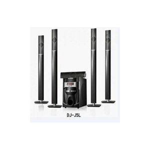 Djack Home Cinema Woofer Amplificateur Audio 120 Watts Multimédia 5.1 X-Bass DJ-J5L   Garantie 12 Mois