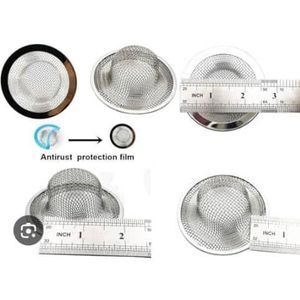 Filtre d'Évier en Acier Inoxydable Anti-Bouchon (Lot de 2)