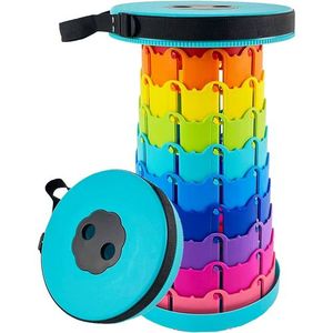 Tabouret Télescopique Chaise Pliante Chaise De Pêche Portable Camping Randonnée Tabouret