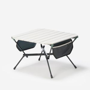 Quechua Table De Camping Compacte - 2 Personnes - Blanc