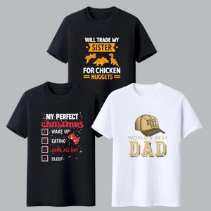Yixin 3-piece Men's Graphic Tees  slogan Without God I Am Nothing