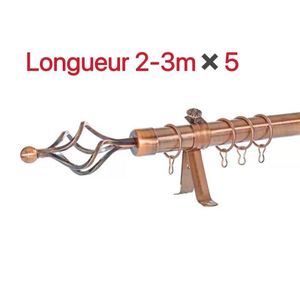 Belle Lot De 5 Tringles à Rideaux Extensible 2m a 3m
