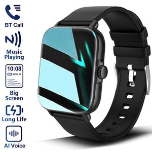 VIC 1.98" IPS Full Touch Smart Watch BT Call Sport Health Monitor For Men Ladies