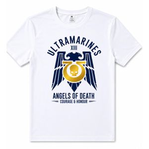 T-shirt Homme Imprimé Ultramarines XIII - Blanc avec imprimé