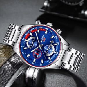 Nibosi Montre de luxe homme 