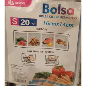 Sachet de conserve d'aliments(lot de 6)