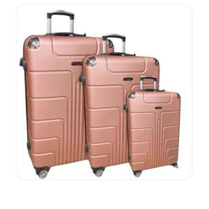 Ensemble de Trois (03) Valises à Roulettes – Pratique et Élégant, Somon ( Motifs Multiples )