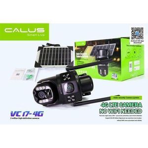 CALUS Caméra de surveillance solaire vc17 - 4G