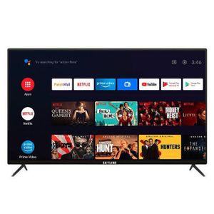 Roch TV LED GOOGLE 43 Pouces Décodeur Intégré-WIFI-Android - 24 Mois De Garantie.