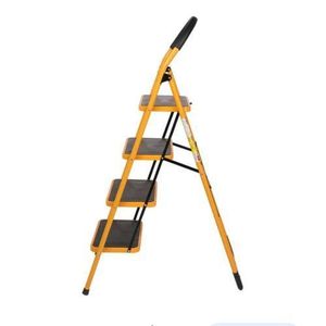 DINGQI Escabeau En Fer Pliable Durable Et Portable Avec Pieds AntidéRapants.