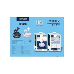 Écouteurs Sans Fil Autonomie Durable JKL