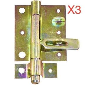 Lot De 3 Verrous De Porte Très résistant