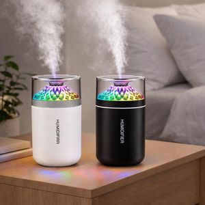 Humidificateur Nano-Mist LED Rechargeable – Hydratation Intense et Ambiance Moderne