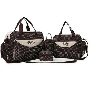 Sac A Langer 5 En 1 Pour Maman Et Bébé_ Sac De Rangement Pour Bebe