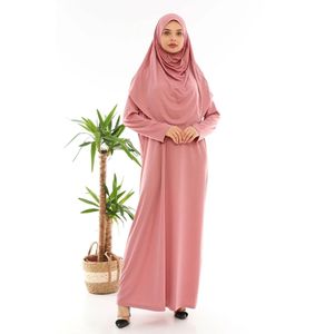 MEDIPEK Robe de prière 1 pièce facile à enfiler - Rose