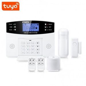 Gn Le kit d'alarme Tuya Smart WiFi et GSM 4G