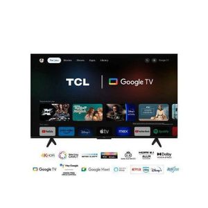 TCL  TV LED GOOGLE 32" QLED Pouces Full HD - Ultra - Wi-Fi - UHD TV - Androïd TV – Netfli Youtube Noir - 24 Mois De Garantie