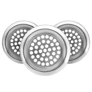 Lot de 3 Crépines d'Évier en Inox – Tailles Assorties pour Cuisine, Douche et Lavabo Salle de Bain
