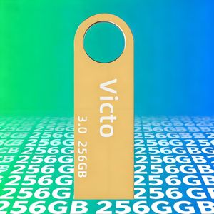 Victoire USB 256 GB  Clé USB en métal de 256 gigaoctets, USB 3.0,vitesse  256GB Metal Usb Flash Drive not 128GB usb flash drives ce n’est pas une clé de 128 USB 3.0