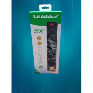Leadder Leader Multiprises 2500W/Rallonge - Prises 4 Ports, Interrupteur, 3 Ports USB / 2Mètres