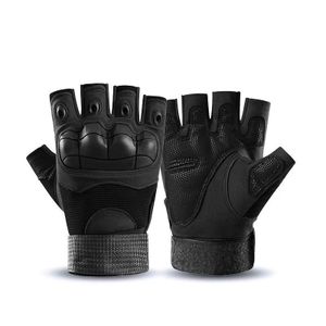 General Gants de protection sport demi-doigts en maille respirante, gants amortissants antidérapants pour cyclisme et activités extérieures