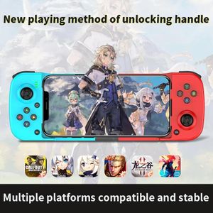D3 Gamepad, contrôleur mobile pour téléphone portable avec prise en charge de contrôleurs de jeu extensibles pour Android/iOS et contrôleur de jeux mobiles Hongmeng
