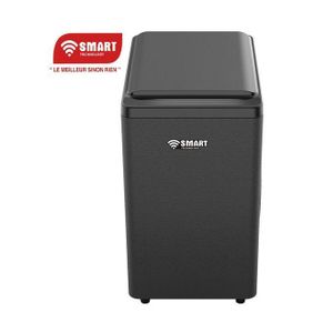 SMART TECHNOLOGY Barre De Son Modèle Bois Élégant STHA-1004W (4.1ch - 400W) - USB / Bluetooth / Entrée AUX / HDMI (ARC) / Optique, Avec Télécommande- Noir- Garantie 12 Mois.
