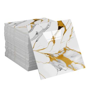 Revêtement Mural Effet Marbre 60×60 cm – Décoration Murale Cuisine et Maison