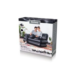 Bestway Canapé Gonflable 2 Places – Modèle 75054 Convertible en Matelas
