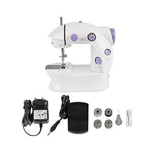Machine à Coudre électronique Avec Pédales - Blanc