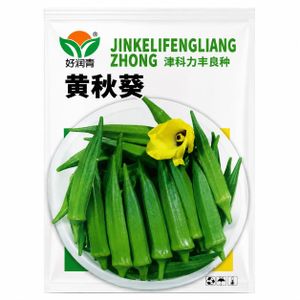 Graines de Gombo Jaune  Huang Qiukui