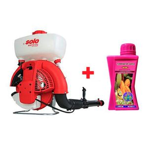 TROPICA Atomiseur / Pulvérisateur Solo à Dos Avec Moteur 12 L SOLO PORT 423 - HAUTE PRESSION + Insecticide TERMINATOR SUPER 60 EC 1L