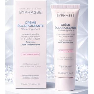 Crème visage unifiant BYPHASSE À L'acide Tranexamique, 75ml . Illumine la peau. Réduit les tâches. Unifie la peau. Pour tous types de peaux. Importé De France 